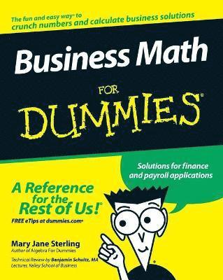 Business Math For Dummies 1