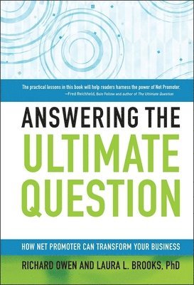 Richard Owen, Laura L. Brooks PhD - Answering the Ultimate Question, Inbunden