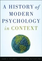 bokomslag A History of Modern Psychology in Context