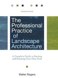 bokomslag The Professional Practice of Landscape Architecture