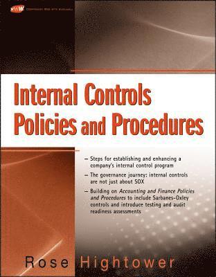 Internal Controls Policies and Procedures 1