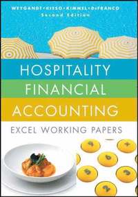 bokomslag Hospitality Financial Accounting Excel Working Papers