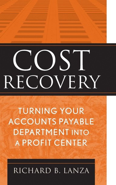 bokomslag Cost Recovery