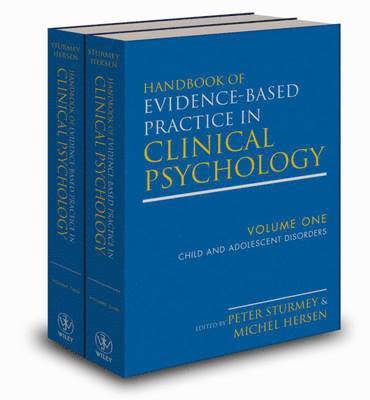 Peter Sturmey, Michel Hersen - Handbook of Evidence-Based Practice in Clinical Psychology, 2 Volume Set, Inbunden