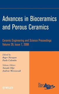 bokomslag Advances in Bioceramics and Porous Ceramics, Volume 29, Issue 7