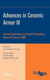 bokomslag Advances in Ceramic Armor IV, Volume 29, Issue 6