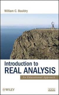 bokomslag Introduction to Real Analysis