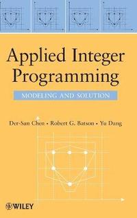 bokomslag Applied Integer Programming