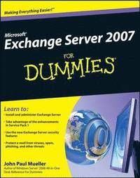 bokomslag Microsoft Exchange Server 2007 for Dummies