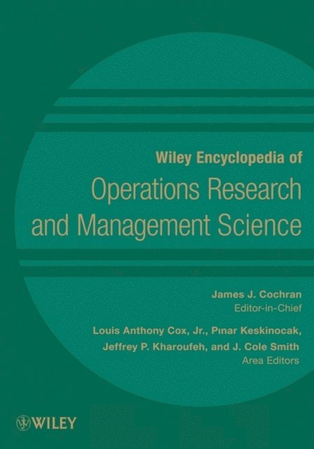 Wiley Encyclopedia of Operations Research and Management Science, 8 Volume Set
