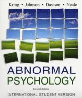 Ann Kring, Gerald C. Davison, John M. Neale, Sh Johnson - Abnormal Psychology, International Student Version, 11th Edition, Häftad