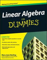 bokomslag Linear Algebra For Dummies