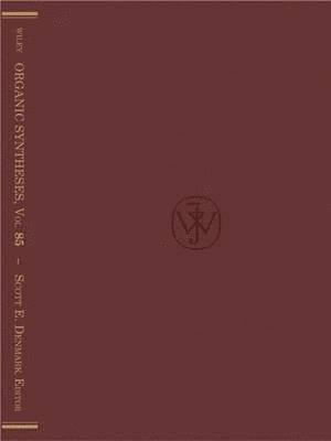 bokomslag Organic Syntheses, Volume 85