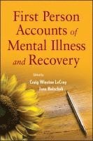 bokomslag First Person Accounts of Mental Illness and Recovery