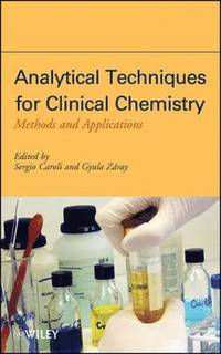 bokomslag Analytical Techniques for Clinical Chemistry