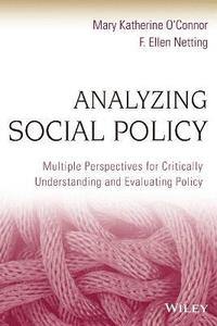 bokomslag Analyzing Social Policy