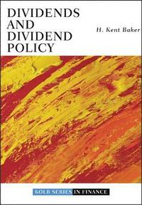 bokomslag Dividends and Dividend Policy