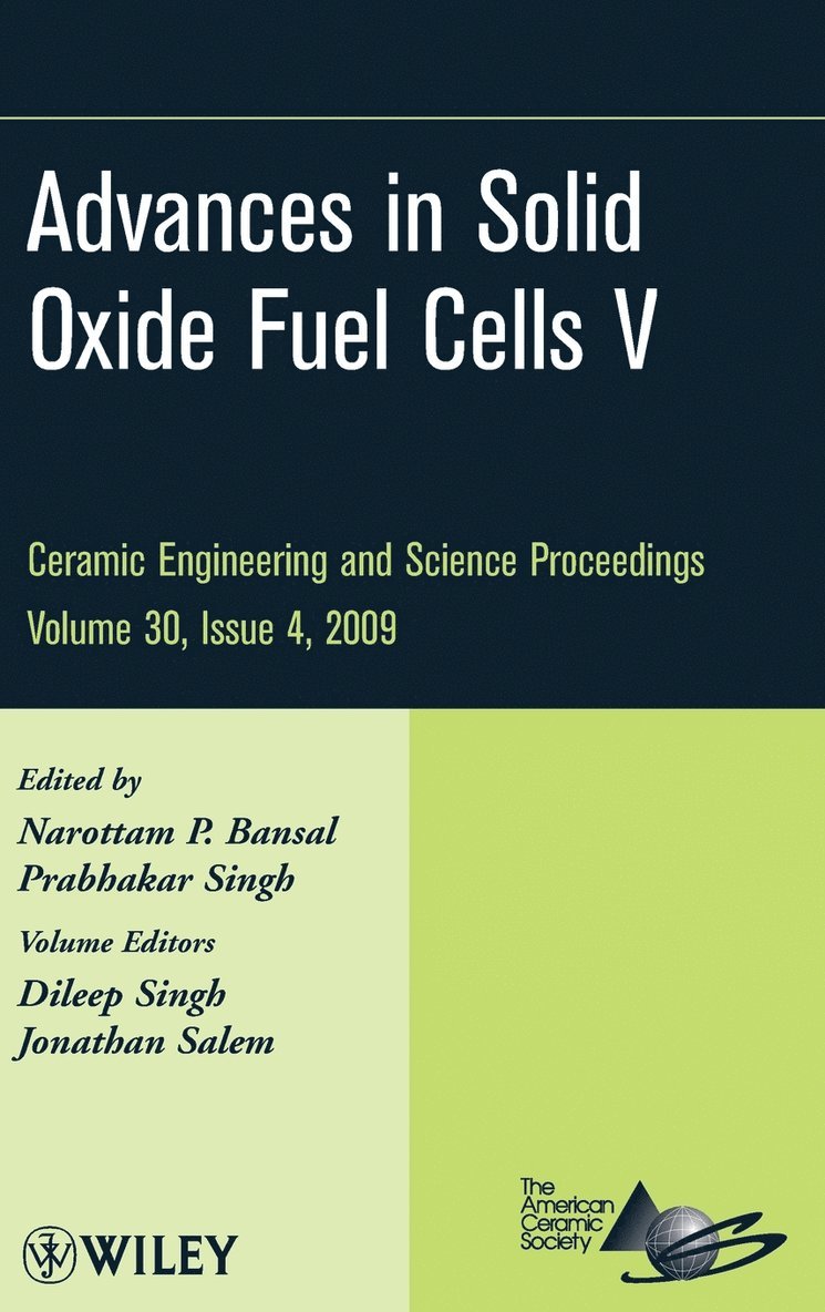 Advances in Solid Oxide Fuel Cells V, Volume 30, Issue 4 1