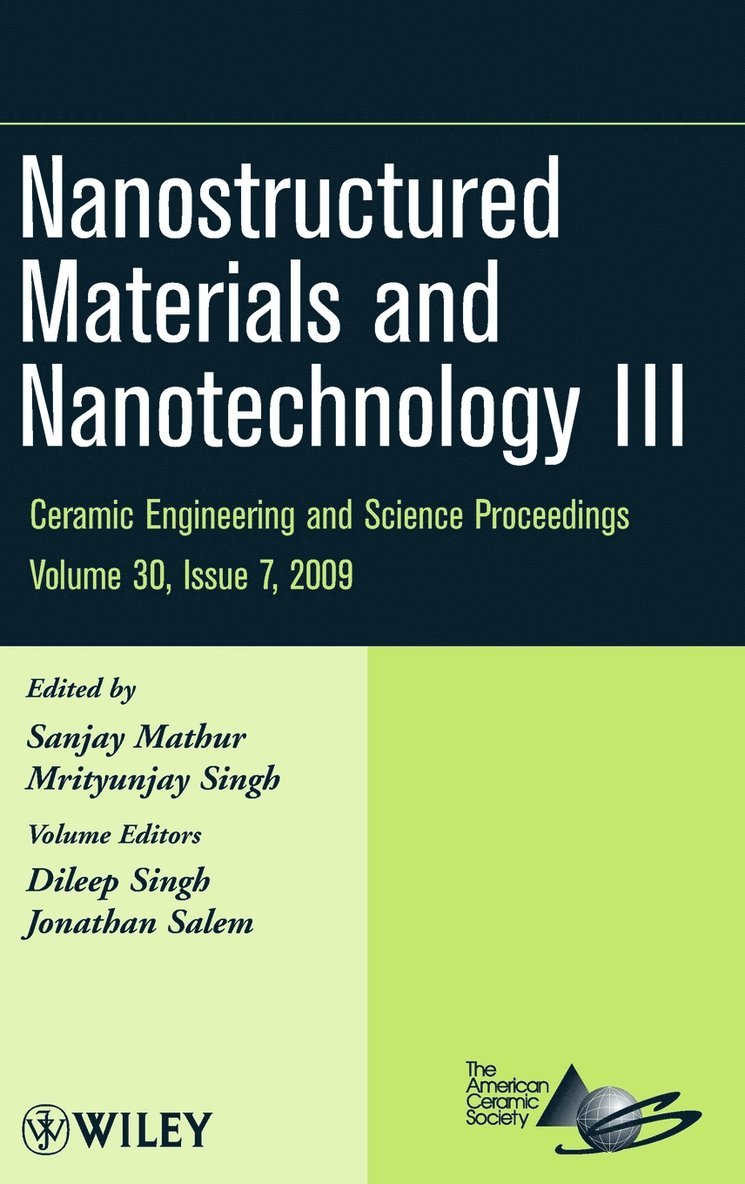 Nanostructured Materials and Nanotechnology III, Volume 30, Issue 7 1