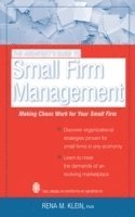 bokomslag The Architect's Guide to Small Firm Management