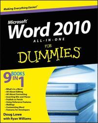 bokomslag Word 2010 All-in-One for Dummies