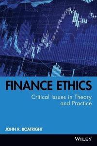 bokomslag Finance Ethics