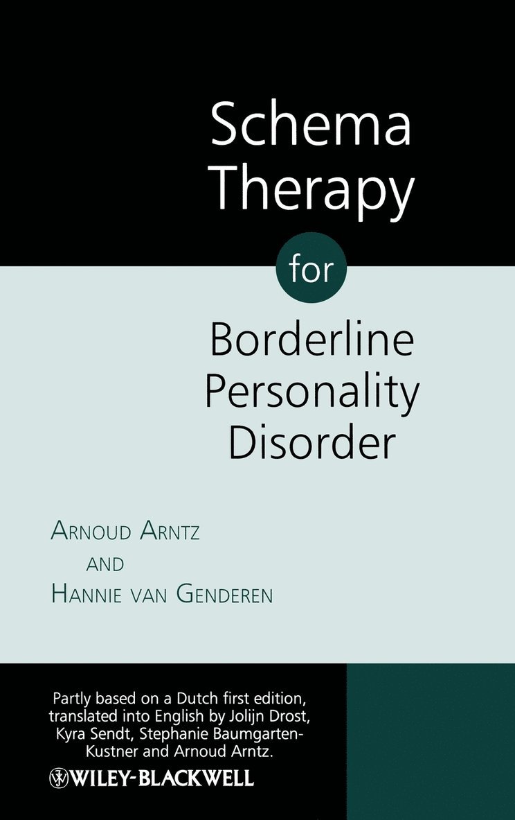 Schema Therapy for Borderline Personality Disorder 1