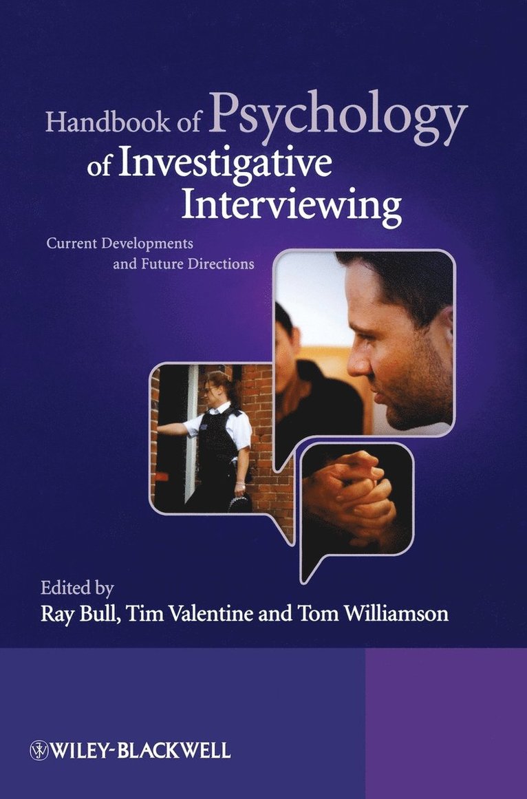Handbook of Psychology of Investigative Interviewing 1