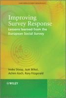 Ineke A. L. Stoop, Jaak Billiet, Achim Koch, Rory Fitzgerald - Improving Survey Response, Inbunden