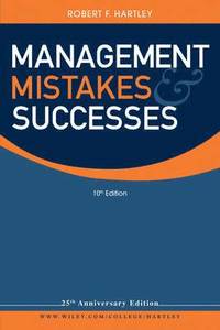 bokomslag Management Mistakes and Successes