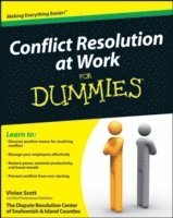 bokomslag Conflict Resolution at Work For Dummies