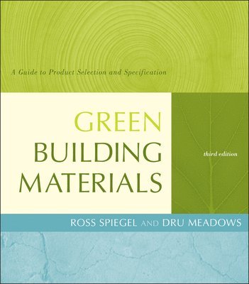 bokomslag Green Building Materials