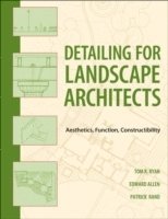 bokomslag Detailing for Landscape Architects