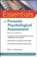 Marc J. Ackerman - Essentials of Forensic Psychological Assessment, Häftad