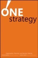 bokomslag One Strategy: Organization, Planning, and Decision Making