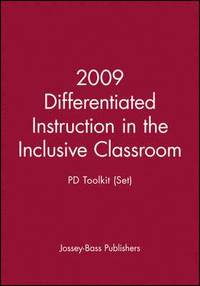 bokomslag 2009 Differentiated Instruction in the Inclusive Classroom: PD Toolkit (Set)