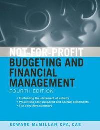 bokomslag Not-for-Profit Budgeting and Financial Management