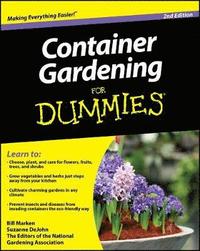 bokomslag Container Gardening For Dummies