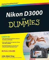 bokomslag Nikon D3000 For Dummies