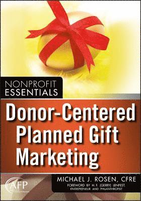 Michael J. Rosen - Donor-Centered Planned Gift Marketing, Häftad