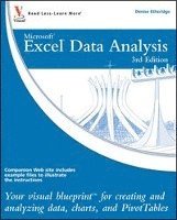 bokomslag Excel Data Analysis: Your Visual Blueprint for Creating and Analyzing Data, Charts and PivotTables 3rd Edition