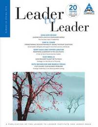 bokomslag Leader to Leader (LTL), Volume 56, Spring 2010