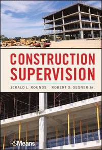 bokomslag Construction Supervision