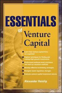 bokomslag Essentials of Venture Capital