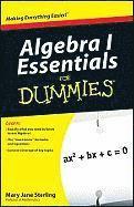 Algebra I Essentials For Dummies 1