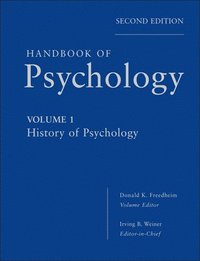 bokomslag Handbook of Psychology, History of Psychology