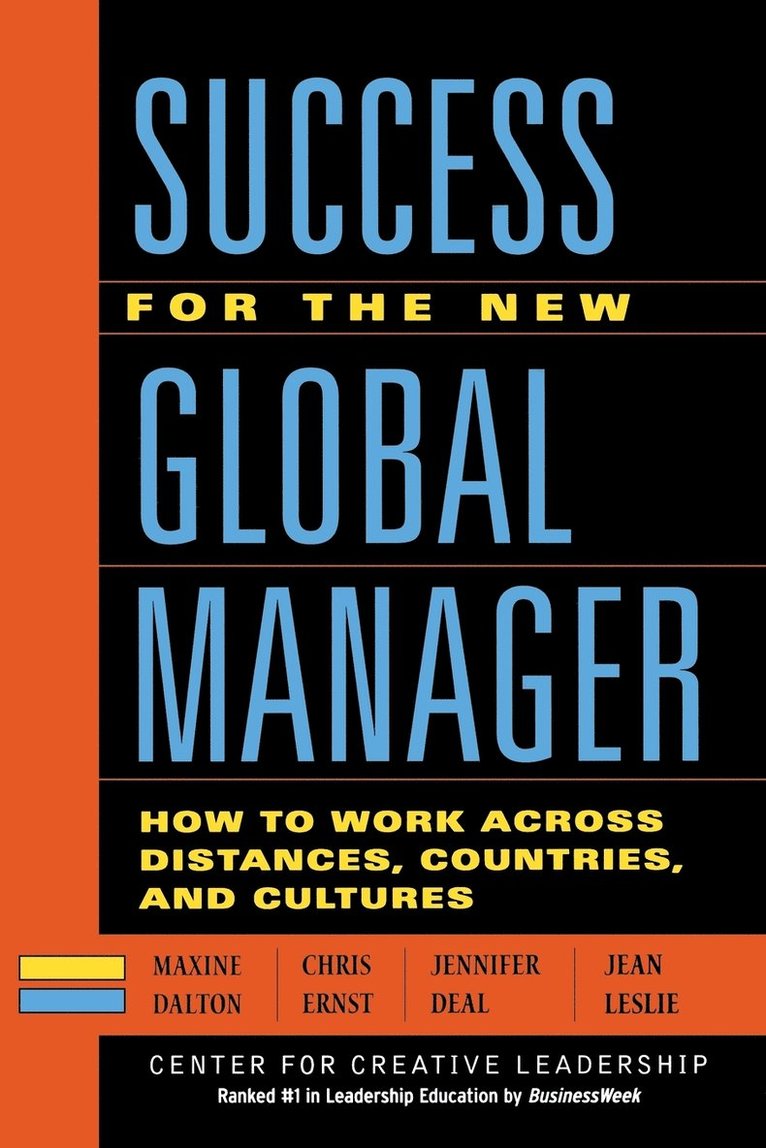 Success for the New Global Manager 1