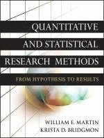 bokomslag Quantitative and Statistical Research Methods