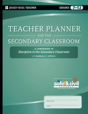 bokomslag Sprick, R: Teacher Planner for the Secondary Classroom