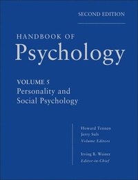 bokomslag Handbook of Psychology, Personality and Social Psychology